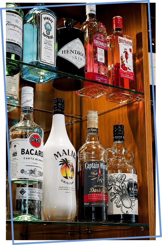 Get your favourite cocktail carefully prepared at Finches