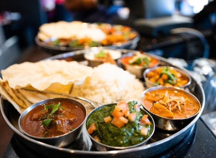 A selection of small starters served at our Indian Restaurant and Takeaway in Swindon