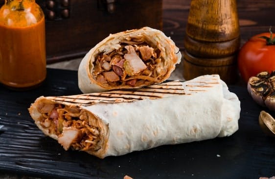 Wraps from Istanbul Kebab (Worthing)