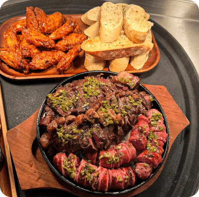 Classic food with a Brazilian twist available from WeeBuzz (Swindon