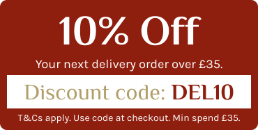 10% Off deliveries with code DEL10. Use code at checkout.