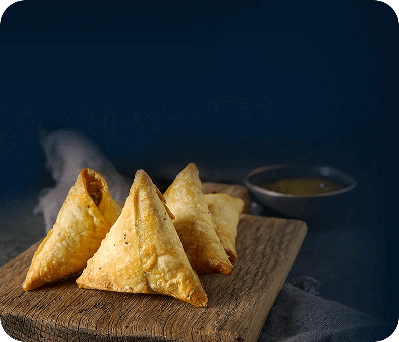 Authentic starters available to order from Fusion Street Food (Swindon) - start your online order now