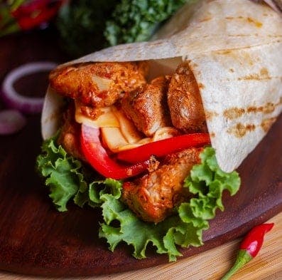 Order wraps online from our Pizza Takeaway in Dunstable
