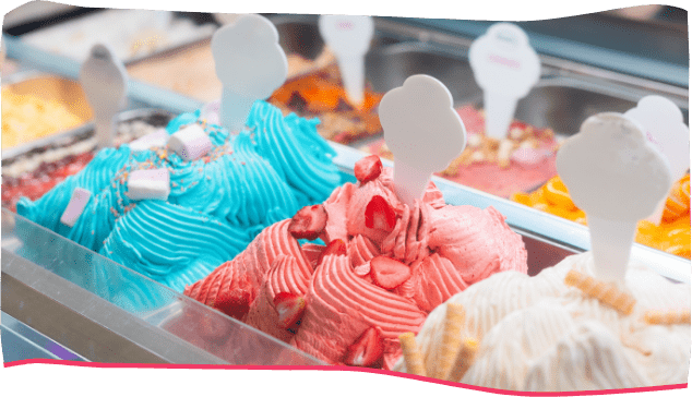 Ice cream available for delivery or collection from Harmys Sweet Treats (Derby)
