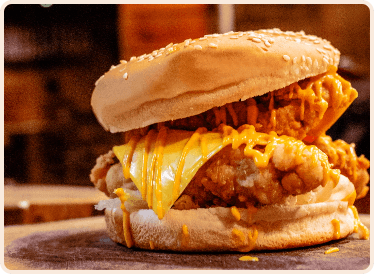 Order a burger from Godfather Takeaway, our Pizza Takeaway in Hull