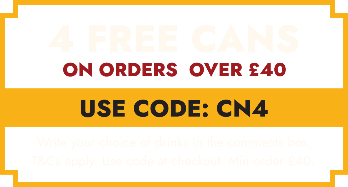 4 Free Drinks Cans with code CN4