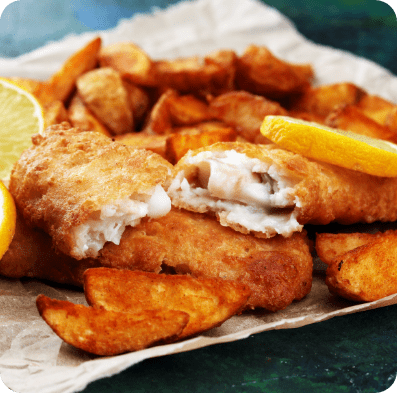 Order online from our Fish & Chips Takeaway in Shepshed