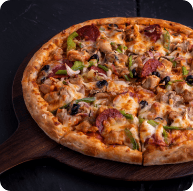 Order fresh pizza online from Aan Zee in Shepshed