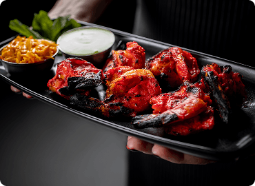 Authentic Tandoori available to order for collection or delivery from Moonlight Indian Restaurant in Corsham