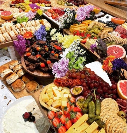Order a table catering package online from Little Grazey (Swindon)