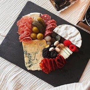 Heart-shaped Grazing Board