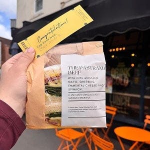 Pastrami Beef Sandwich