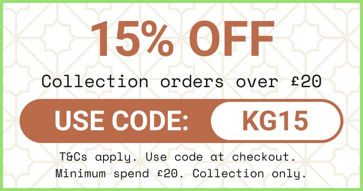 Use our exclusive code for a discount off your next order with Kingston Grill