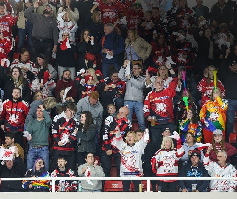 Order drinks and snacks online from your seat at Swindon Wildcats
