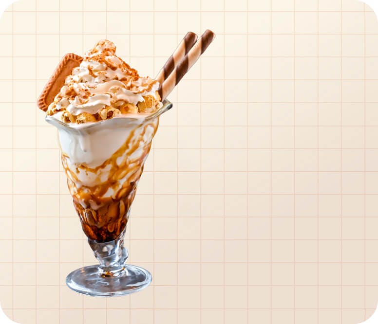 Grab a sundae from Original Cottage, the best Pizza Takeaway in Rubery