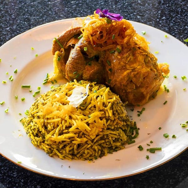 Traditional Persian food served at Selene Restaurant in Camden Town Traditional Persian food served at Selene Restaurant in Camden Town