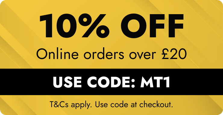 Order from Mr Tees (Guildford) and get a discount using our exclusive code!