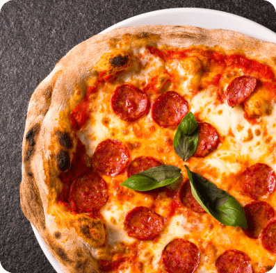Order delicious, freshly cooked pizza prepared by the chefs at Toscana Pizzeria in Battersea