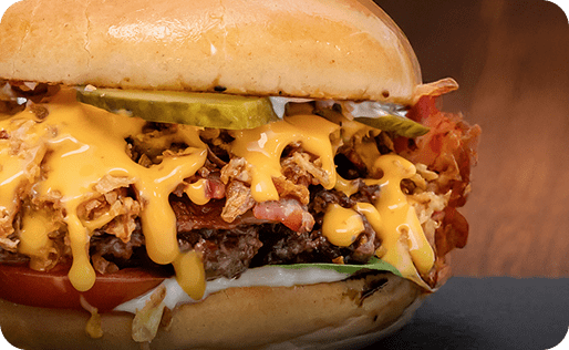 Enjoy fresh juicy burgers at our Sandwich Takeaway in Swindon