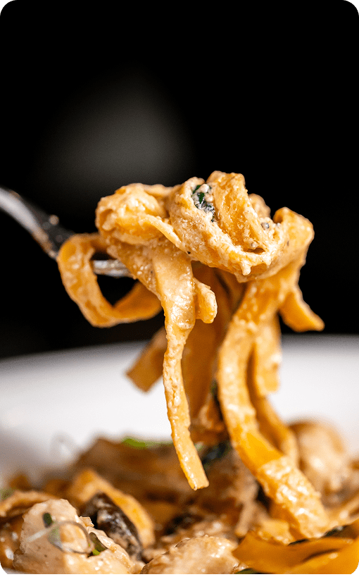 Italian pasta dishes served online at Ciao Amore (Chorlton-cum-Hardy)