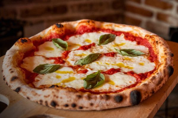 Traditional Italian pizza served at Ciao Amore (Chorlton-cum-Hardy)