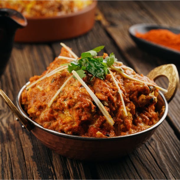 Order from the authentic menu at Rajah Restaurant in Malmesbury