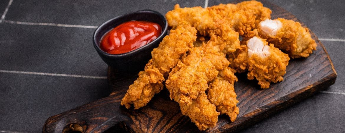 Order chicken strips online from our Chicken Takeaway in Bridgwater