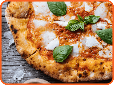 Tasty pizza available for collection or delivery from La Bella Pizzeria (Norwood)