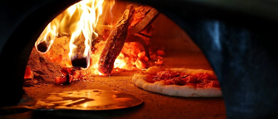Wood-fired pizzas available for collection or delivery from our Pizza Takeaway in Norwood