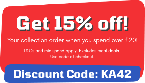 Get 15% off on your order when you order direct with our discount code.
