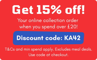 Get 15% off on your order when you order direct with our discount code.