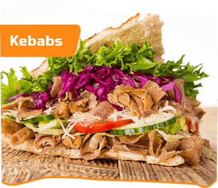 Order juicy kebabs from Ozzys Kebab and Pizza (Yate)