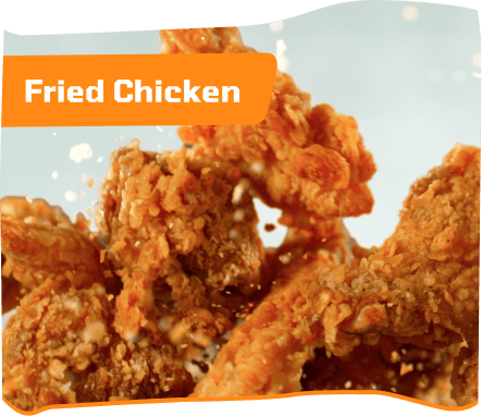 Crispy on the outside, juicy on the inside, order fried chicken at Ozzys Kebab and Pizza!