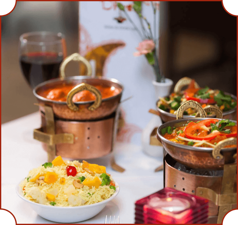 Traditional Indian cuisine available to eat in or takeaway from Diwali in Farnborough Traditional Indian cuisine available to eat in or takeaway from Diwali in Farnborough