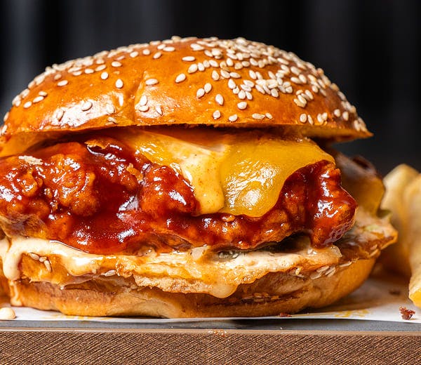 Chicken served at Mutleys (Barking)