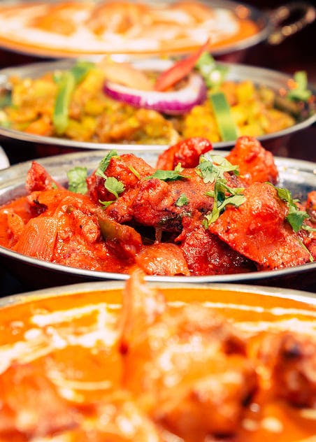Enjoy an all-you-can-eat buffet at charity nights at Bombay Lounge (Peatmoor)