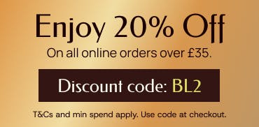 Save money on your online order with our discount code