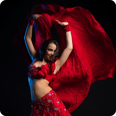 Traditional belly dancers at Azur (Crystal Palace)