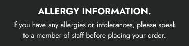 Allergy information for Azur (Crystal Palace)