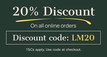 Save money on your online order with our discount code