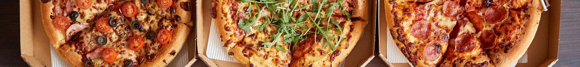 Fresh pizzas prepared at Limoncello Ristorante and Pizzeria (St Albans)