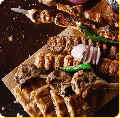 Loaded with your favourite grills, perfect to share or feast for one at Bar BQ Tonight