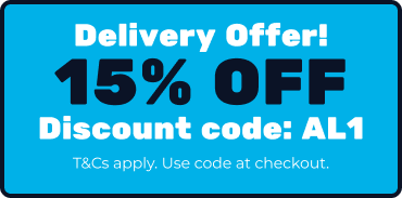Get 15% off your order when using the discount code at checkout! T&Cs apply.