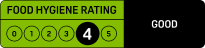 We are proud to have a four star food hygiene rating at Alex Fish and Chips
