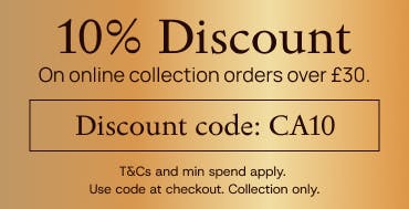 Order for collection from Clove Atelier and get a discount with our exclusive code