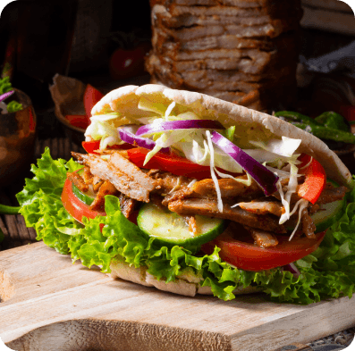 Tasty kebabs available to order from Charcoal Grill (Swindon)