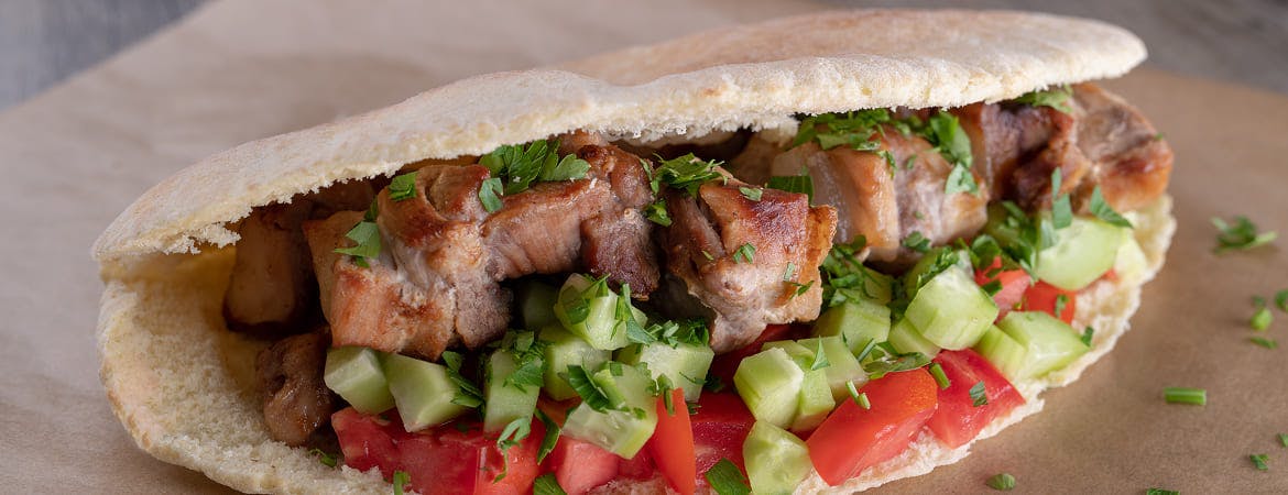 Stuffed in a fluffy wrap or served with chips, order a kebab from Istanbul Kebab and Pizza in Dunstable