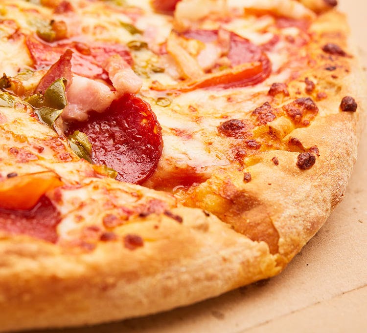 Freshly baked and ready for you to enjoy at home, order pizzas from Istanbul Kebab and Pizza