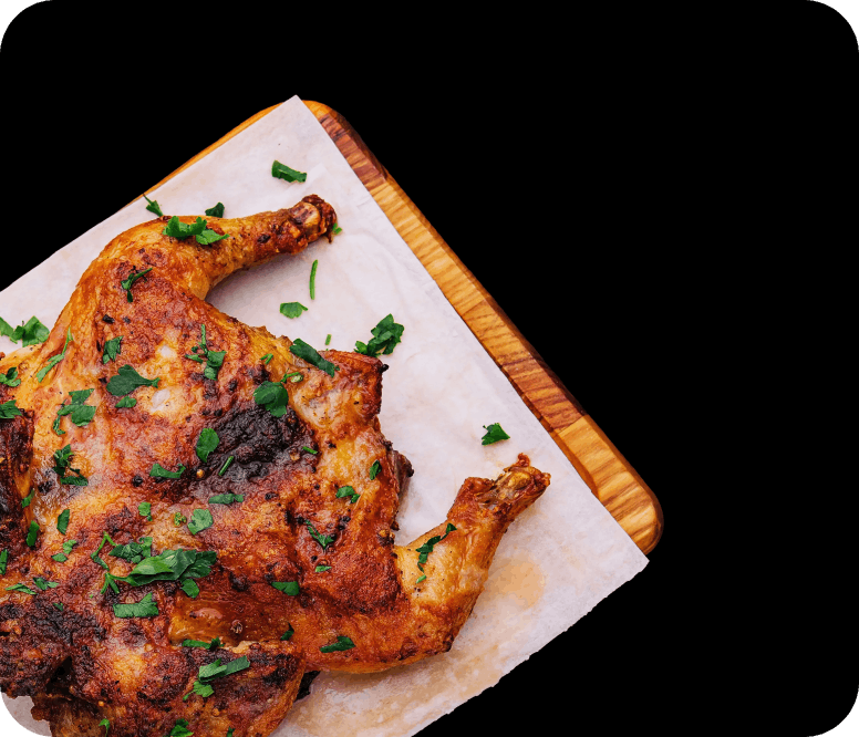 Try the rotisserie chicken  prepared by the expert chefs at Chicken Republic (Chester)