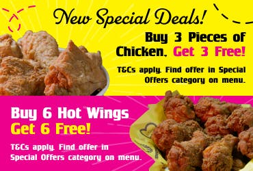 Find our new Special Deals in our Special Offers category at Tennessee Chicken (Swindon Old Town)! Find our new Special Deals in our Special Offers category at Tennessee Chicken (Swindon Old Town)!